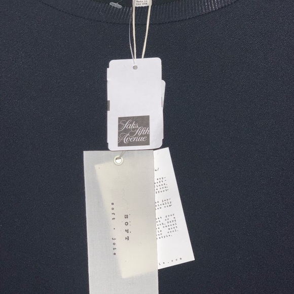 Brand New Soft Joie Crew Neck Cotton Top - Picture 3 of 3